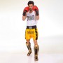 Шорти для тайського боксу та кікбоксингу Everlast Heroe 9005 розмір XL (50-52) Yellow-Black