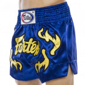 Шорти для тайського боксу та кікбоксингу FAIRTEX BS0664 L синій