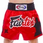 Шорти для тайського боксу та кікбоксингу FAIRTEX BS0638 M червоний