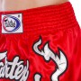 Шорти для тайського боксу та кікбоксингу FAIRTEX BS0665 M червоний