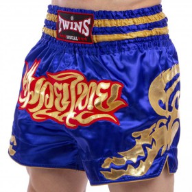 Шорти для тайського боксу та кікбоксингу TWINS T-152 S синій
