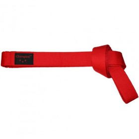 Пояс для кімоно Champion червоний 260 см