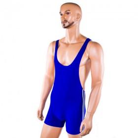 Трико борцівські World Sport синє, зріст 150