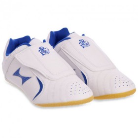 Степки для тхеквондо 5151-1 Health верх синтетична підошва шкіра RB білий/синій size 36/23.0см