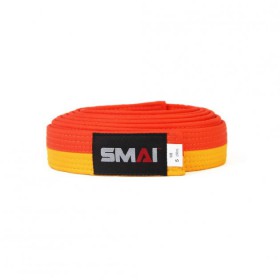 Пояс для кімоно SMAI жовто-жовтогарячий розмір 240