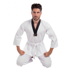 Кімоно для тхеквондо (добок) WTF CO-012 FDSO 6 Біло-чорний (37508074)