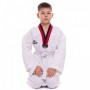 Кімоно для тхеквондо (добок) DADO CO-5567 5 (зріст 150) білий-чорний (IN07677)