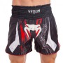 Шорти для тайського боксу та кікбоксингу Venum Sharp Heroe 0211 розмір L (48-50) Black-White-Red