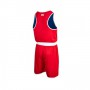 Форма для боксу TITLE Reversible Aerovent Elite Amateur Boxing Set Двостороння Синя/Червона (L)