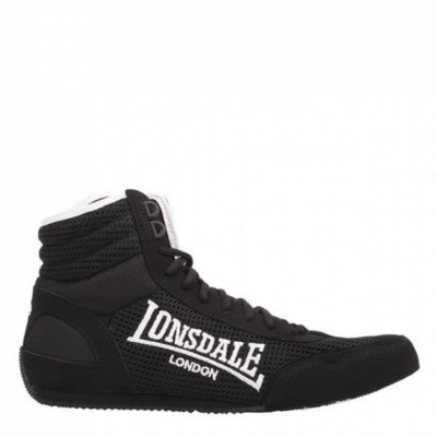 Боксерки Lonsdale Contender Boxing Black/White, 48.5 (10089773)