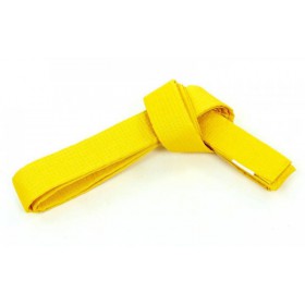 Пасок для кімоно Champion 280см жовтий № 3/ довжина 260 см