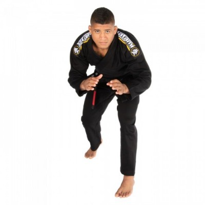 Кімоно для Бразильського Джиу-Джитсу Tatami Fightwear Nova Absolute Чорне (А2)