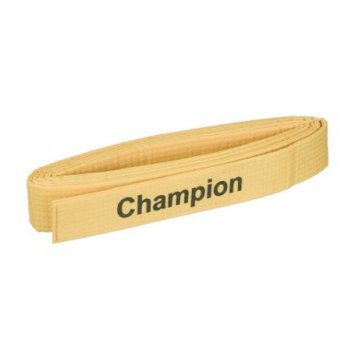 Пояс для кімоно Champion 300 см Жовтий (CHM00673)