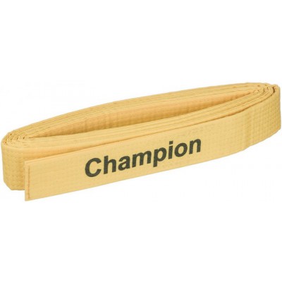 Пояс для кімоно Champion 260 см Жовтий CHM00664