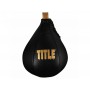 Груша пневматична TITLE Boxing Hightail Leather Speed ​​Bag 9' x 6' чорний (5059)