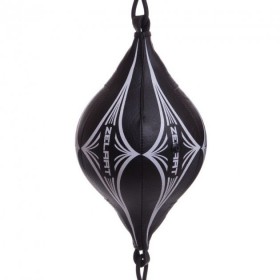 Груша боксерська на розтяжках пневмогруша Zelart 2892 Black-White