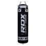 Боксерський мішок RDX Leather Black 1.4 м, 45-55 кг