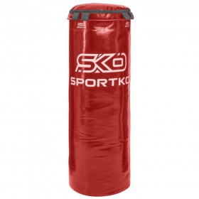 Мішок боксерський Циліндр з кільцем ЕЛІТ SPORTKO MP-2, висота 110см Червоний