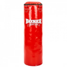 Для боксу Мішок боксерський Циліндр BOXER (1003-04) Висота 80см Червоний (MA01743)