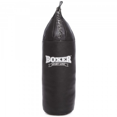 Для боксу Мішок боксерський BOXER (1004-02) Висота 75см Чорний-синій (MA01975)