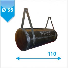 Мішок боксерський BS - Горизонтальний, ПВХ, на ременях, 110х35см