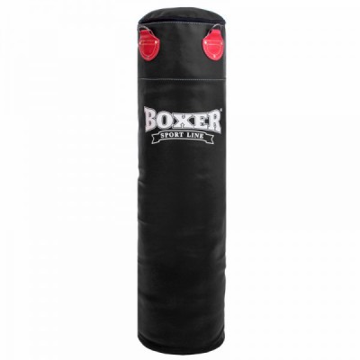 Для боксу Мішок боксерський Циліндр BOXER (1001-02) Висота 120см Чорний (MA01716)