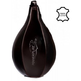 Пневмогруша боксерська PowerPlay 3061 Чорна L (PP_3061_L_Black_Leather)