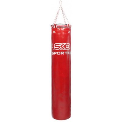 Мішок боксерський Sportko PVC 150 см з кільцем Червоний (SP-6448P05)