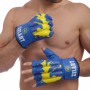 Рукавички для боксу Рукавички шкіряні ZELART (ZB-4224) XL Синій (MA02561)