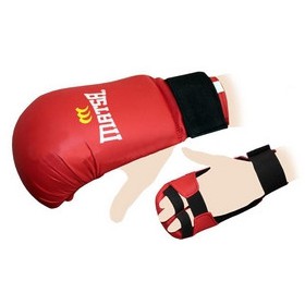 Накладки рукавички карате MA-0010 MATSA червоні size XL