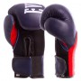 Рукавички для боксу та єдиноборств EVERLAST Champ шкіряні 6757 Blue-Red 12 унцій