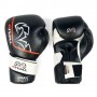 Боксерські рукавички RIVAL RS2V-PRO SPARRING GLOVES - VELCRO чорний білий 18 oz