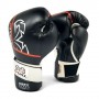 Боксерські рукавички RIVAL RS2V-PRO SPARRING GLOVES - VELCRO чорний білий 18 oz