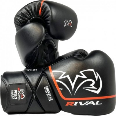 Боксерські рукавички для спарингу RIVAL RS1 ULTRA SPARRING GLOVES 2.0 чорний 14 oz