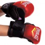 Рукавички гібридні для єдиноборств Everlast Heroe 4612 розмір M Red-Black