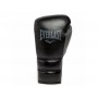 Професійні рукавички EVERLAST Powerlock-2 Pro Fight Gloves 10 унцій XL чорний/сірий (5230)