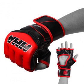 Рукавички для ММА PowerPlay 3055 Red-Black XL