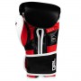 Боксерські рукавички TITLE GEL E-Series Boxing Gloves (XXL) Чорні з білим і червоним