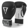 Боксерські рукавички TITLE Pro Style Leather Training Gloves 3.0 чорний 14 Oz