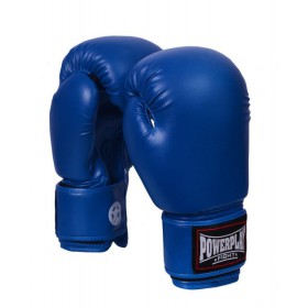Боксерські рукавиці PowerPlay 3004 Сині 18 унцій