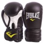 Рукавички для боксу та єдиноборств на липучці Everlast Champ 5018 чорний-білий 4 унції