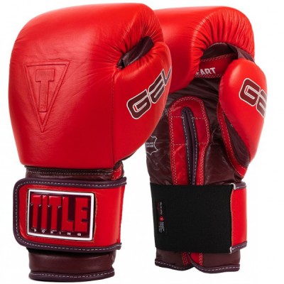 Боксерські рукавички TITLE AHA Bag Gloves (12oz) Червоні