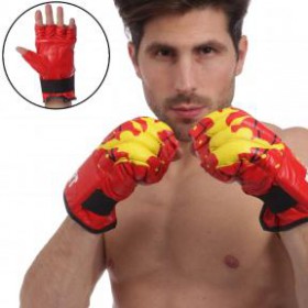 Рукавички шкіряні ZELART ZB-4224 розмір L червоний