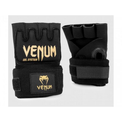 Швидкі бинти VENUM Kontact Gel Glove Wraps XL чорний/золотий (4088)