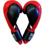 Тренувальні боксерські рукавички RING TO CAGE Gym Training Gloves Червоний-чорний 14 Oz