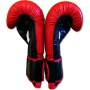 Тренувальні боксерські рукавички RING TO CAGE Gym Training Gloves Червоний-чорний 14 Oz