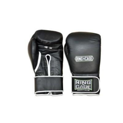 Боксерські рукавиці RING TO CAGE Japanese Style Training Gloves 2.0 Velcro чорний 14 oz