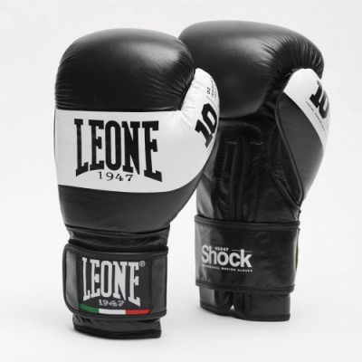 Боксерські рукавички Leone Shock Black 10 унцій