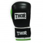 Боксерские перчатки Thor Typhoon 14oz Black/Green/White (8027/01(Leather) B/GR/W 14 oz.)