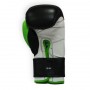 Боксерские перчатки Thor Typhoon 14oz Black/Green/White (8027/01(Leather) B/GR/W 14 oz.)